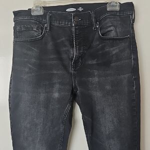 Old Navy Men's Black Slim Jeans